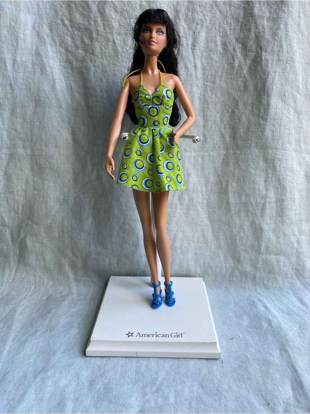 Top Model resort Teresa Barbie doll green dress